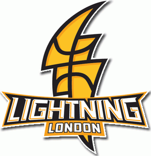 London Lightning 2011-Pres Primary Logo iron on heat transfer